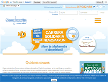 Tablet Screenshot of escuelanemomarlin.com
